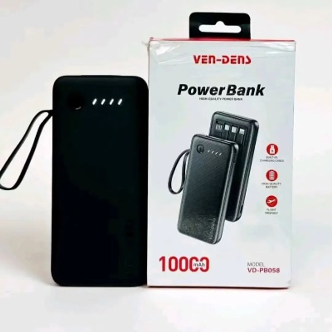930fc955-67a7-4b2c-944f-32f29bd4b0a2 VEN-DENS 10000mAh Power Bank - Image 1