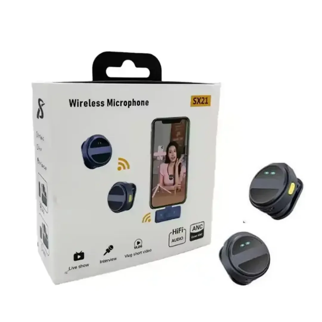 b803a95d-bae8-4a15-8ef7-a3b39512b447 SX21 Wireless Dual Lavalier Microphone - Image 1