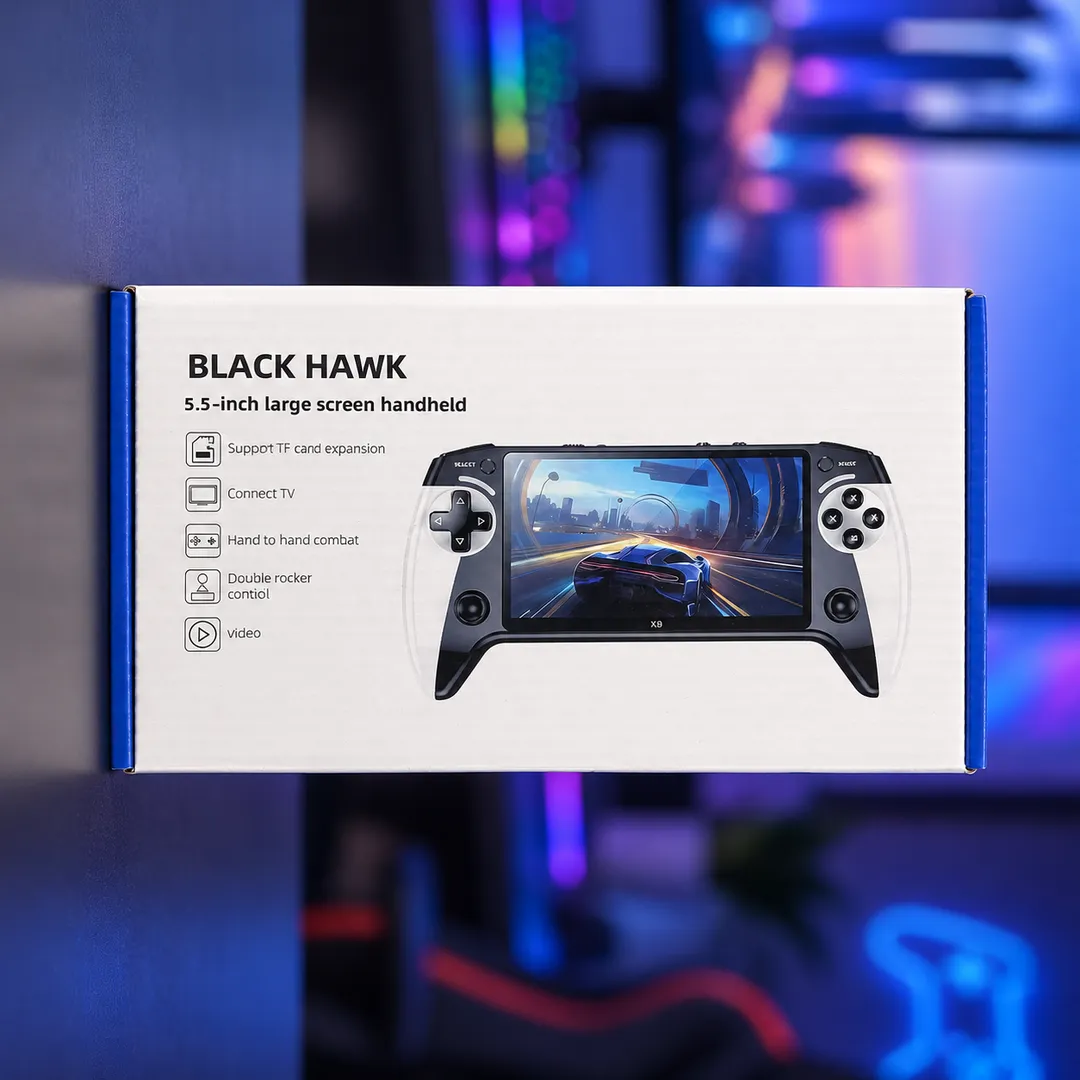 a4eda84e-0966-4da5-b6ab-bba21cce2741 X9 Handhole Game Console black hawk - Image 1