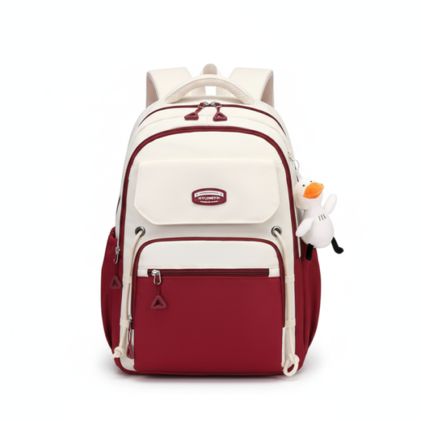 Academy Style School Bag – Red