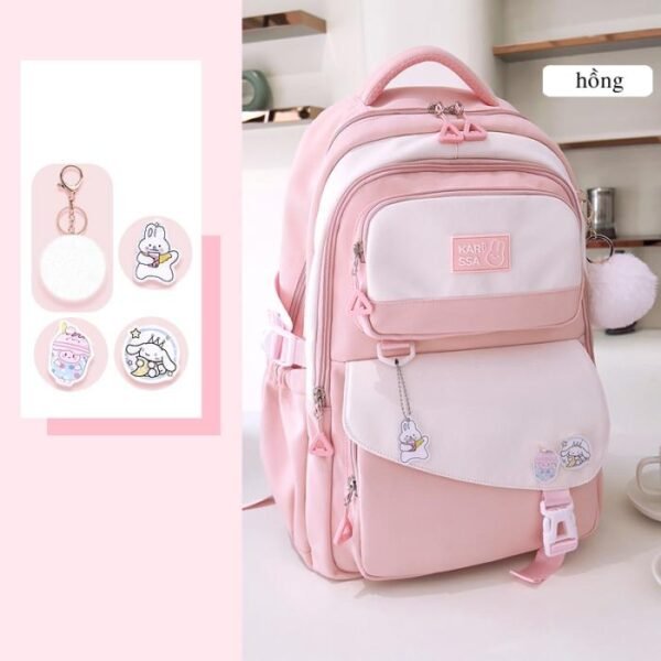 Cute Casual Premium Kids School Backpack – Pink